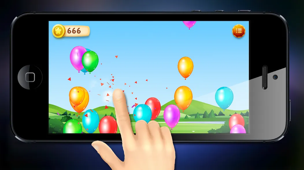 Burst balloons for kids — скриншот 1