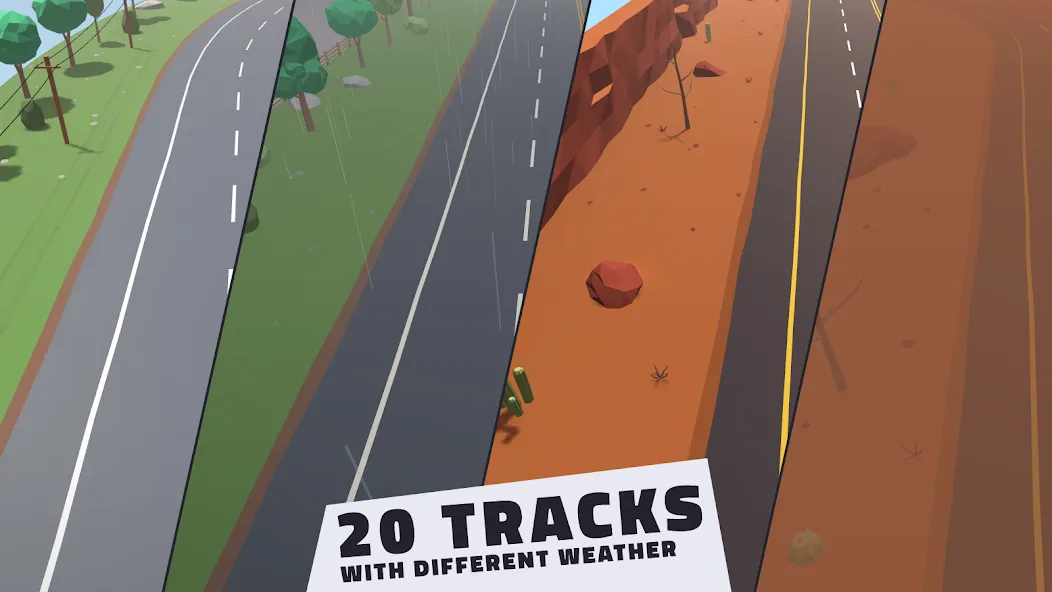 Polygon Drift: Traffic Racing — скриншот 3