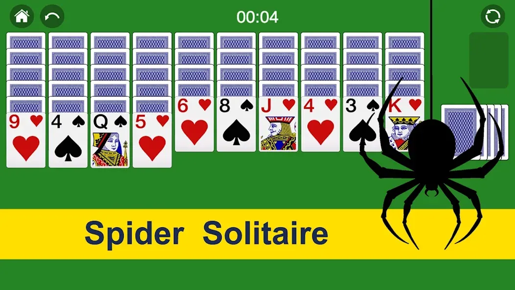 Spider Solitaire Card Game Fun — скриншот 1 Spider Solitaire Card Game Fun — скриншот 1