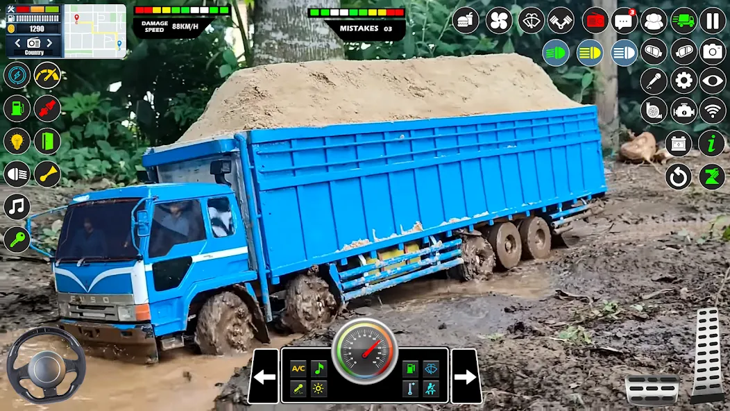 Mud Truck Runner Simulator 3D — скриншот 4 Mud Truck Runner Simulator 3D — скриншот 4