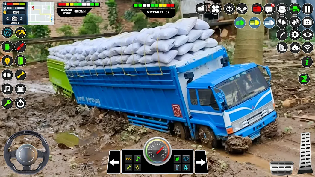 Mud Truck Runner Simulator 3D — скриншот 5