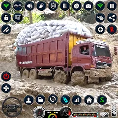 Скачать Mud Truck Runner Simulator 3D MOD — Много денег