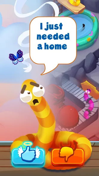 Worm out: Brain teaser games — скриншот 2