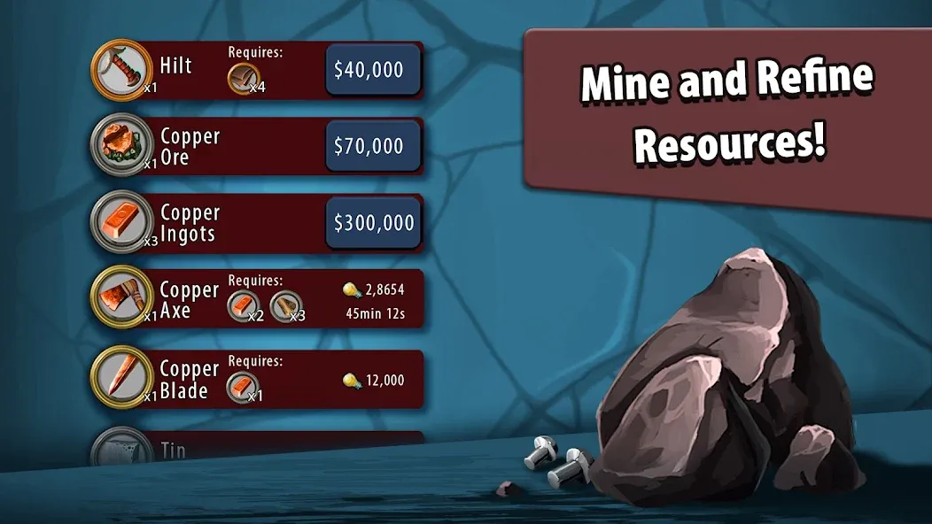 Crafting Idle Clicker — скриншот 2