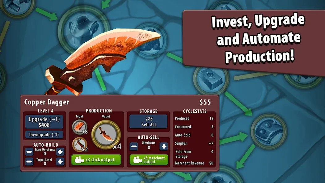 Crafting Idle Clicker — скриншот 3