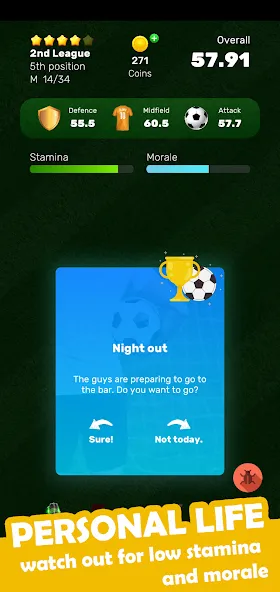 Football Career Soccer Legend — скриншот 3