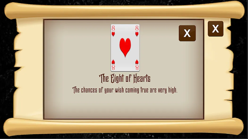 Divination on Playing Cards — скриншот 4
