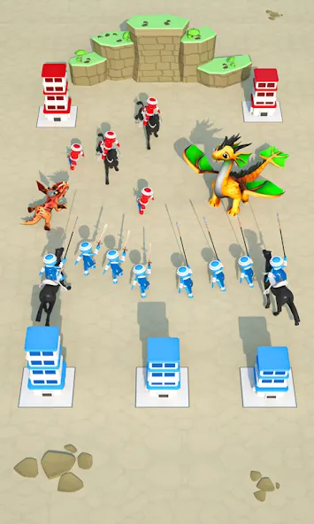 Merge And Conquer: Battle Game — скриншот 1