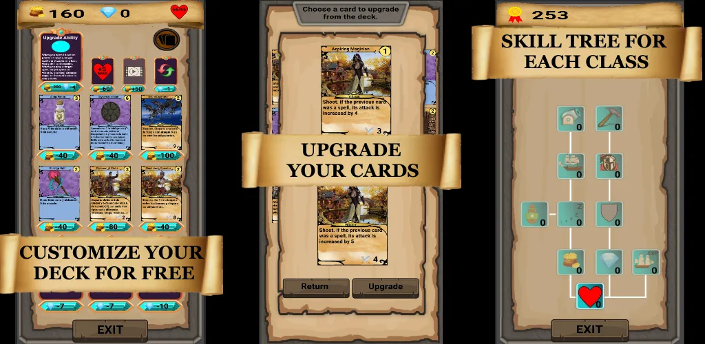 RogueShip - RPG Roguelike Card — скриншот 3