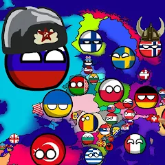 Countryballs: World War Simula MOD APK — Много денег