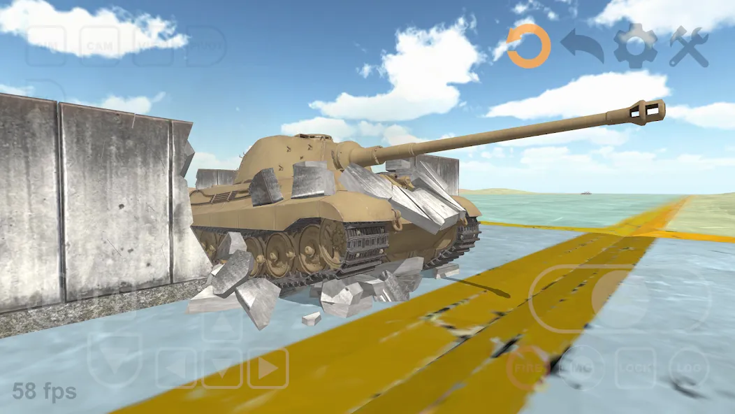 Tank Physics Mobile Vol.3 — скриншот 1 Tank Physics Mobile Vol.3 — скриншот 1