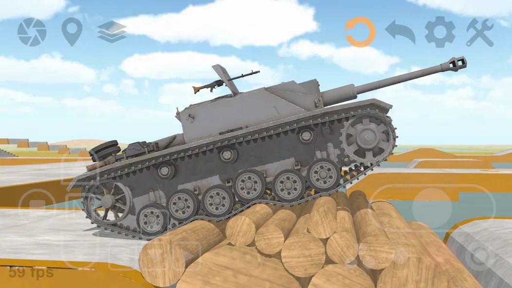 Tank Physics Mobile Vol.3 — скриншот 3 Tank Physics Mobile Vol.3 — скриншот 3
