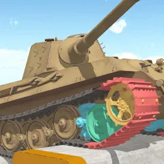Tank Physics Mobile Vol.3 — Версия Все танки разблокированы