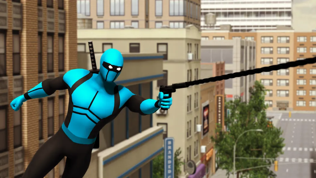 Blue Ninja : Superhero Game — скриншот 3