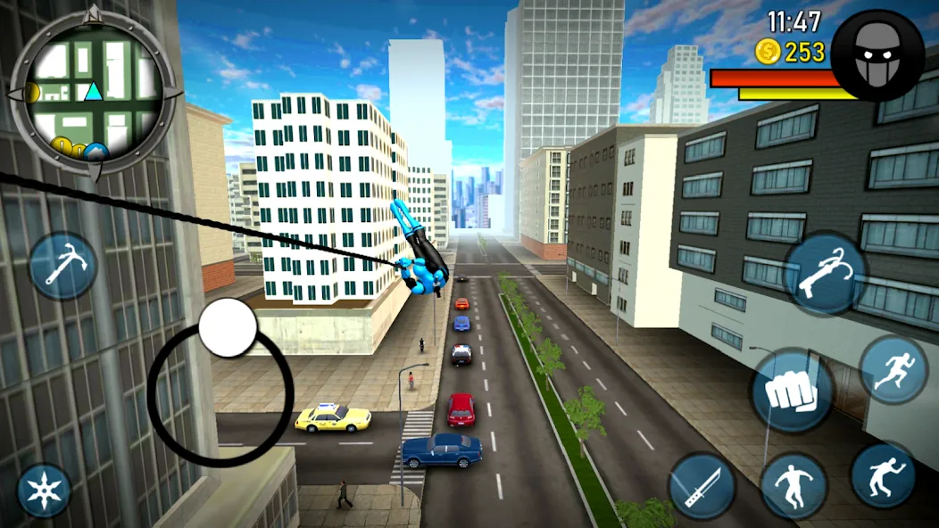 Blue Ninja : Superhero Game — скриншот 5