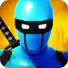 Blue Ninja : Superhero Game MOD APK — Много денег