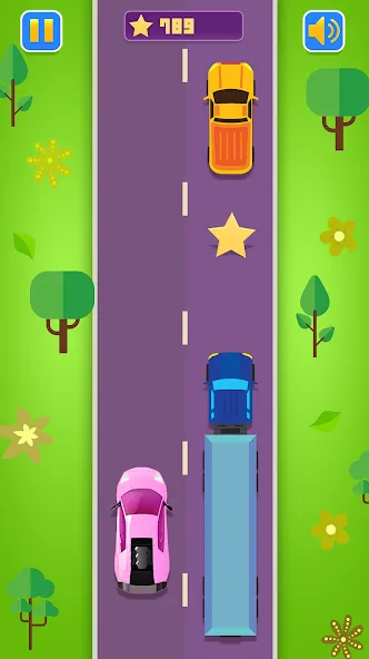 Kids Racing, Racecar Boy Girl — скриншот 1