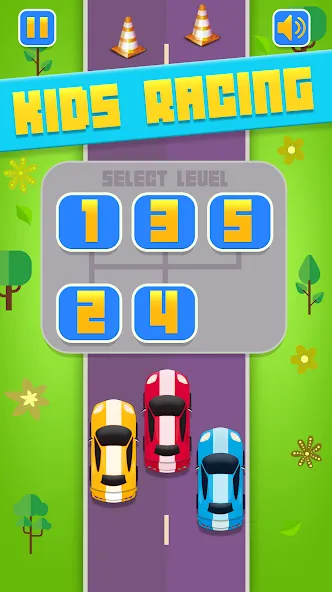 Kids Racing, Racecar Boy Girl — скриншот 3