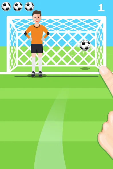 Penalty Shootout Game Offline — скриншот 3 Penalty Shootout Game Offline — скриншот 3