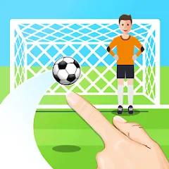 Скачать Penalty Shootout Game Offline на Android — Много денег