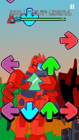 Tord Expanded Music Fight — скриншот 5