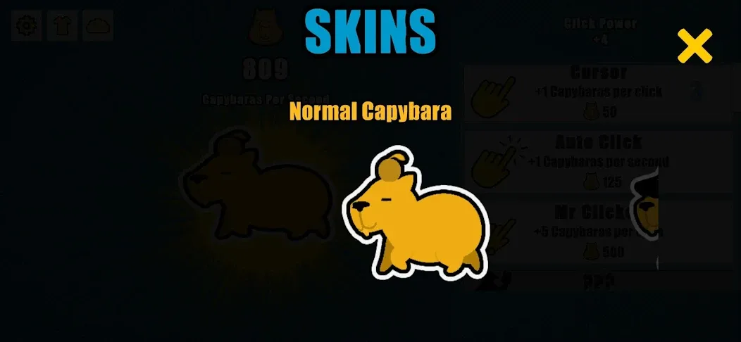Capybara Clicker — скриншот 3 Capybara Clicker — скриншот 3