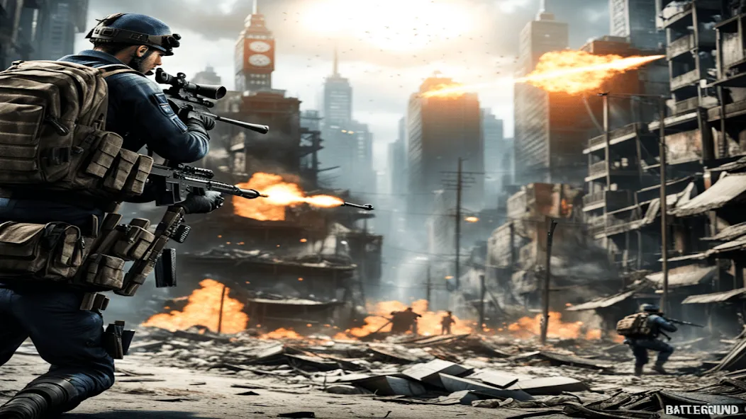 FPS Commando Shooting Games 3D — скриншот 5