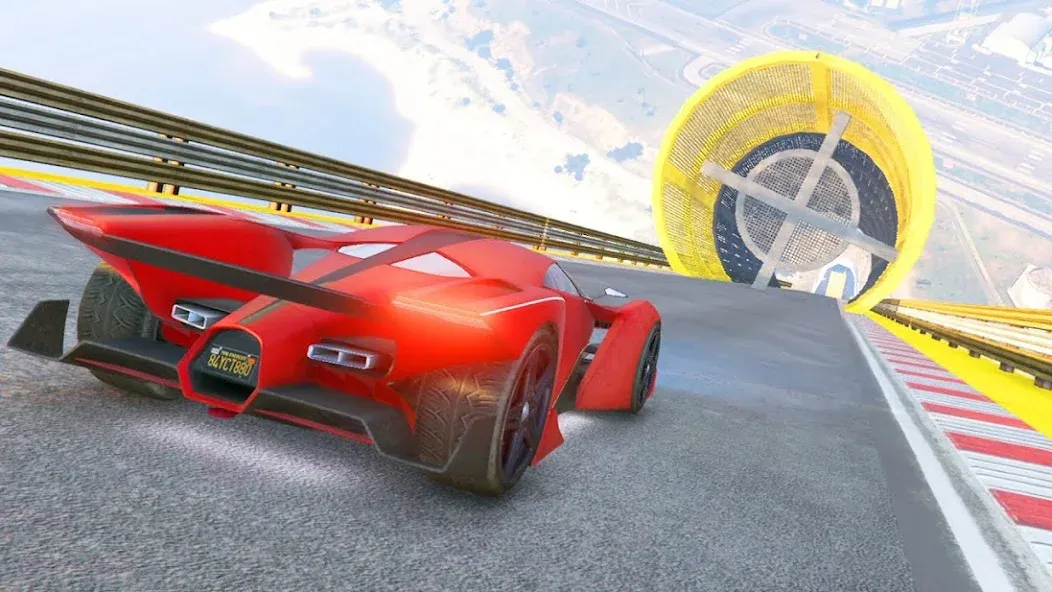 Mega Ramp Car Offline Games — скриншот 5
