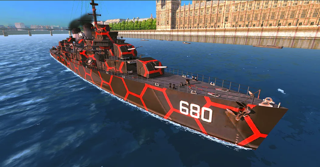 Battle of Warships: Online — скриншот 1 Battle of Warships: Online — скриншот 1