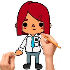 How to draw Toca — MOD Все разблокировано