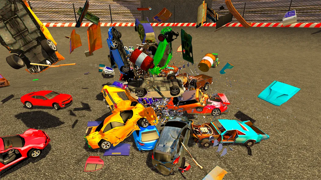 Demolition Derby Mad Car Crash — скриншот 1