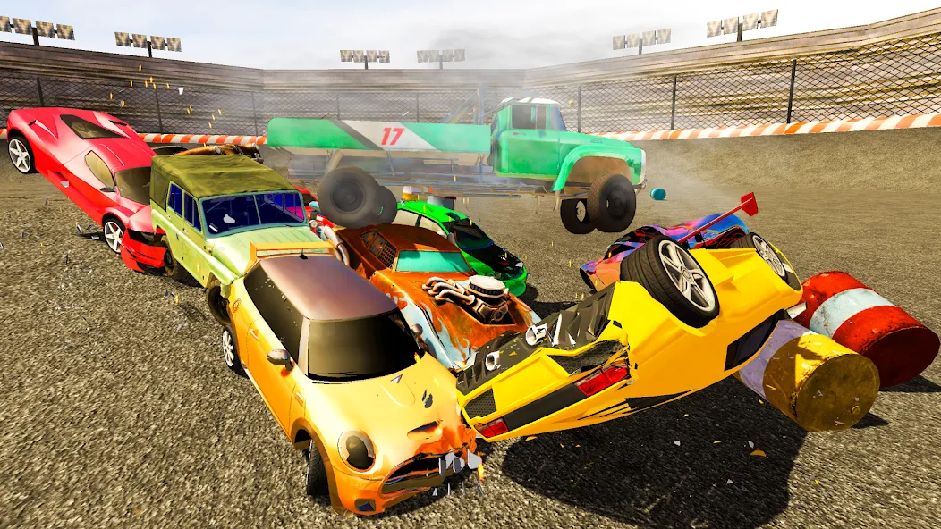 Demolition Derby Mad Car Crash — скриншот 3