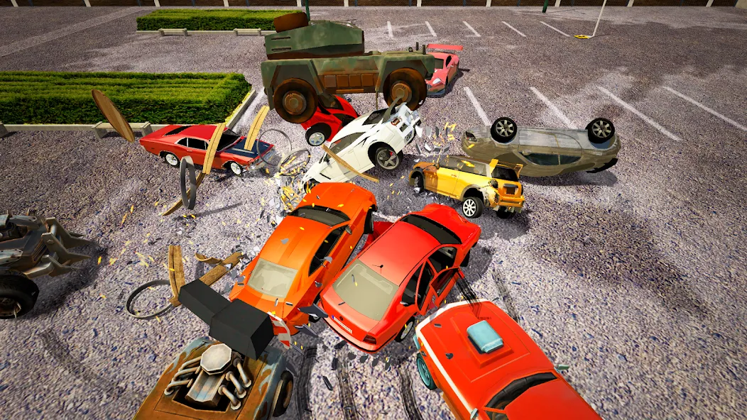 Demolition Derby Mad Car Crash — скриншот 4