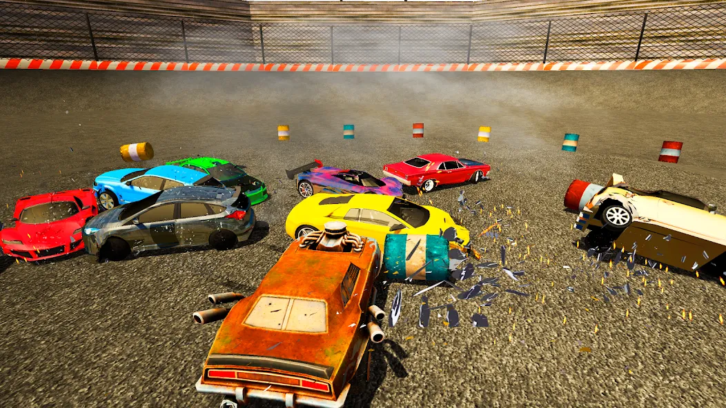 Demolition Derby Mad Car Crash — скриншот 5