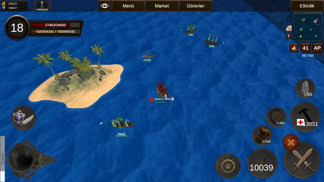 Naval Battle Online — скриншот 2