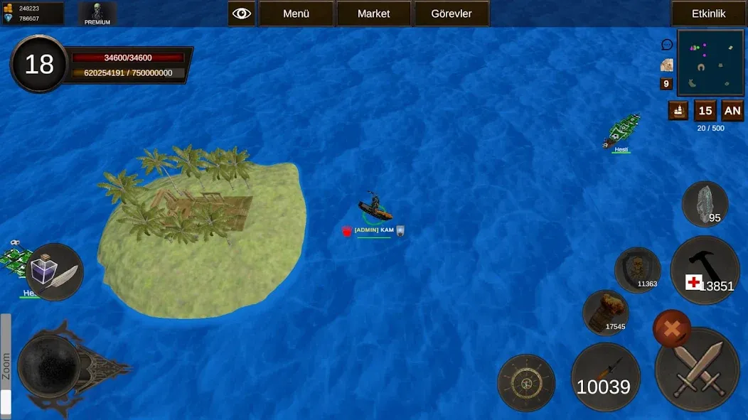 Naval Battle Online — скриншот 3