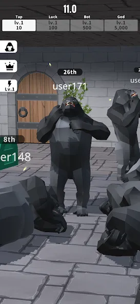 Gorilla Clicker — скриншот 1