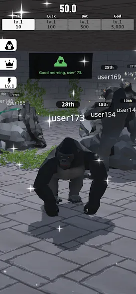 Gorilla Clicker — скриншот 2