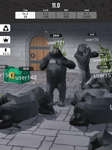Gorilla Clicker — скриншот 3