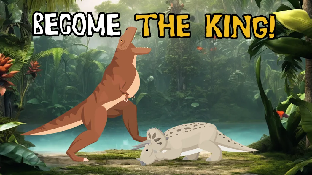 T-Rex Fights Dinosaurs — скриншот 4