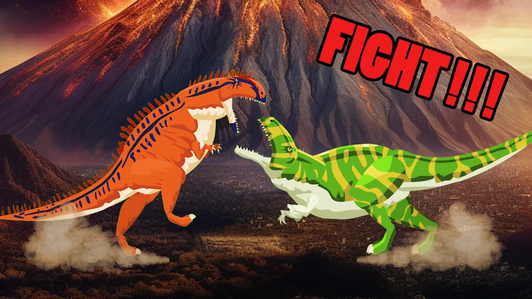 T-Rex Fights More Dinosaurs — скриншот 3 T-Rex Fights More Dinosaurs — скриншот 3