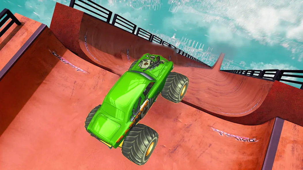 Monster Truck Car Game 3d — скриншот 4
