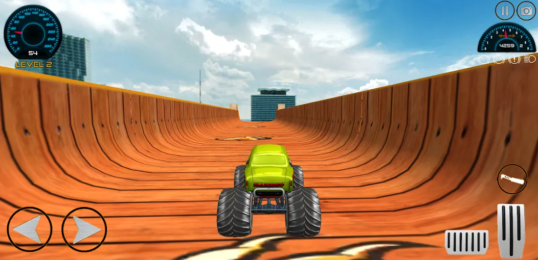 Monster Truck Car Game 3d — скриншот 5
