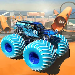 Скачать Monster Truck Car Game 3d — МОД Много денег и все машины разблокированы