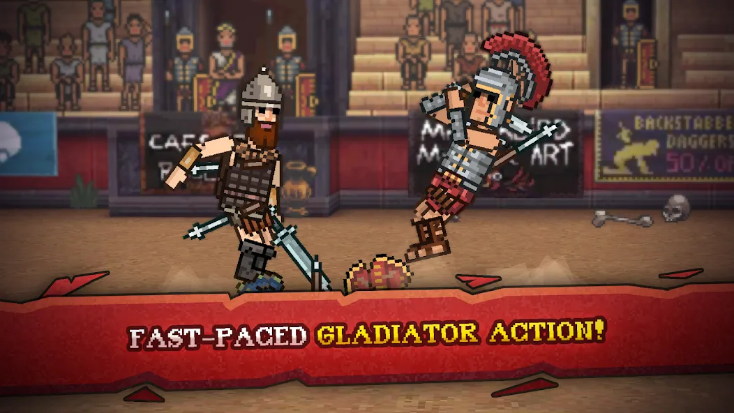 Gladihoppers - Gladiator Fight — скриншот 1 Gladihoppers - Gladiator Fight — скриншот 1