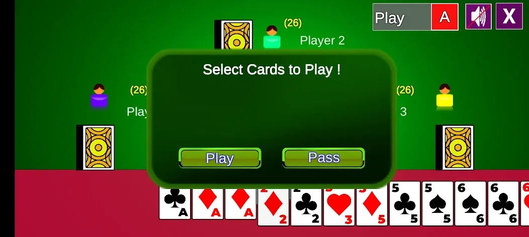 Bluff Card Game — скриншот 3