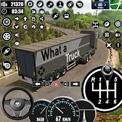 Скачать Cargo Delivery Truck Games 3D MOD APK — Много денег