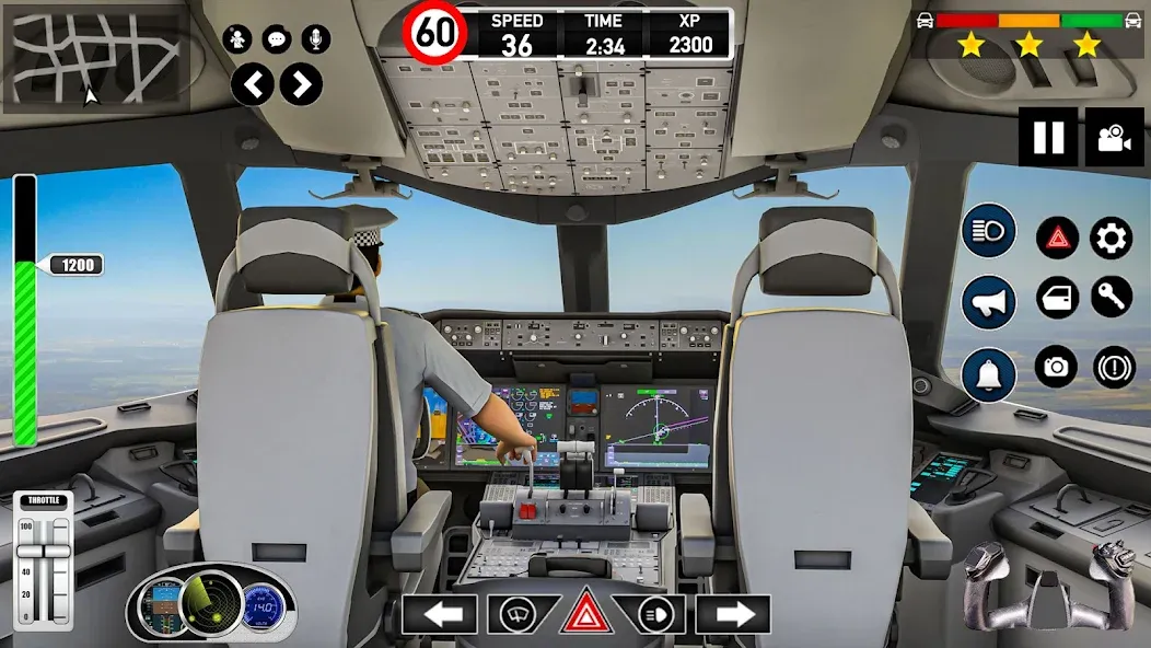 Plane Pilot Flight Simulator — скриншот 1 Plane Pilot Flight Simulator — скриншот 1