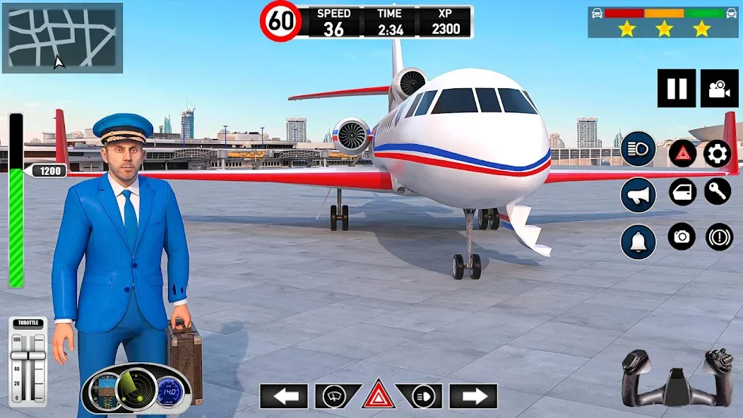Plane Pilot Flight Simulator — скриншот 3 Plane Pilot Flight Simulator — скриншот 3