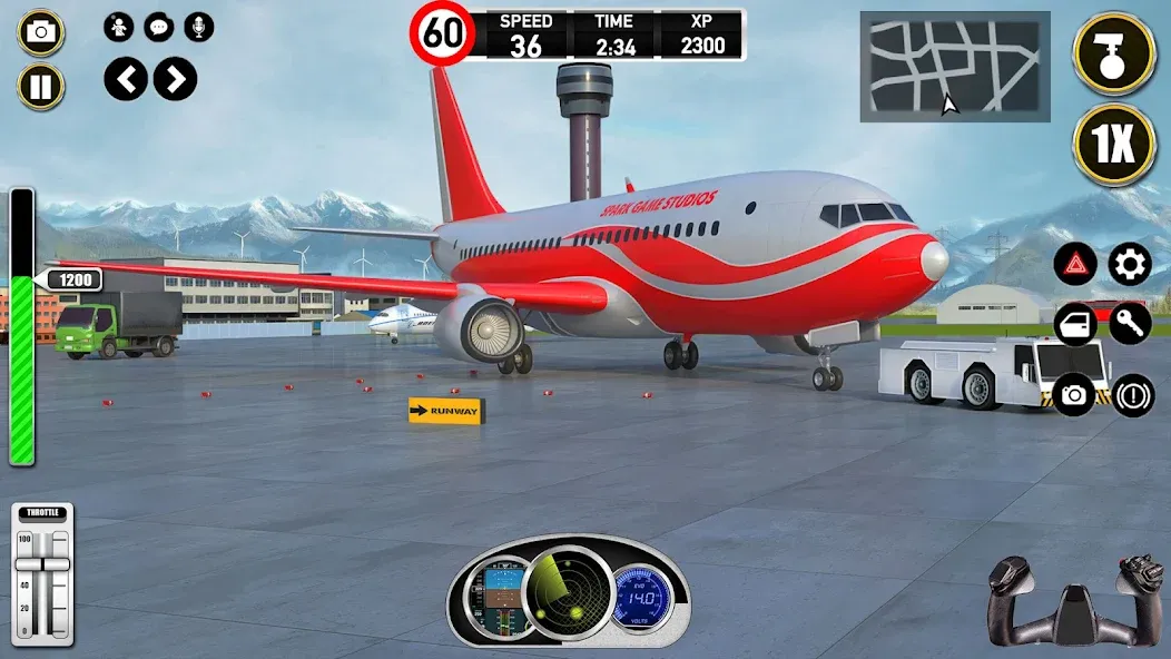 Plane Pilot Flight Simulator — скриншот 5